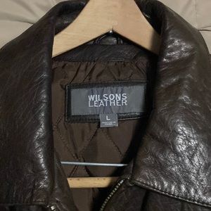 Wilson Leather Bomber Jacket